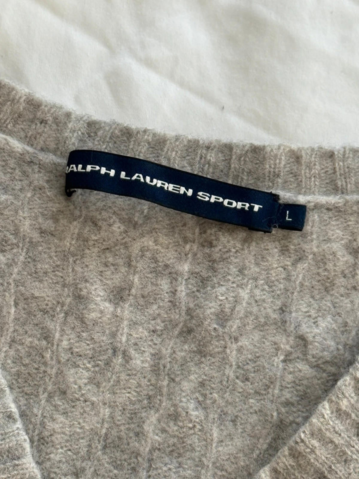 Ralph Lauren Sport wool cable-knit jumper