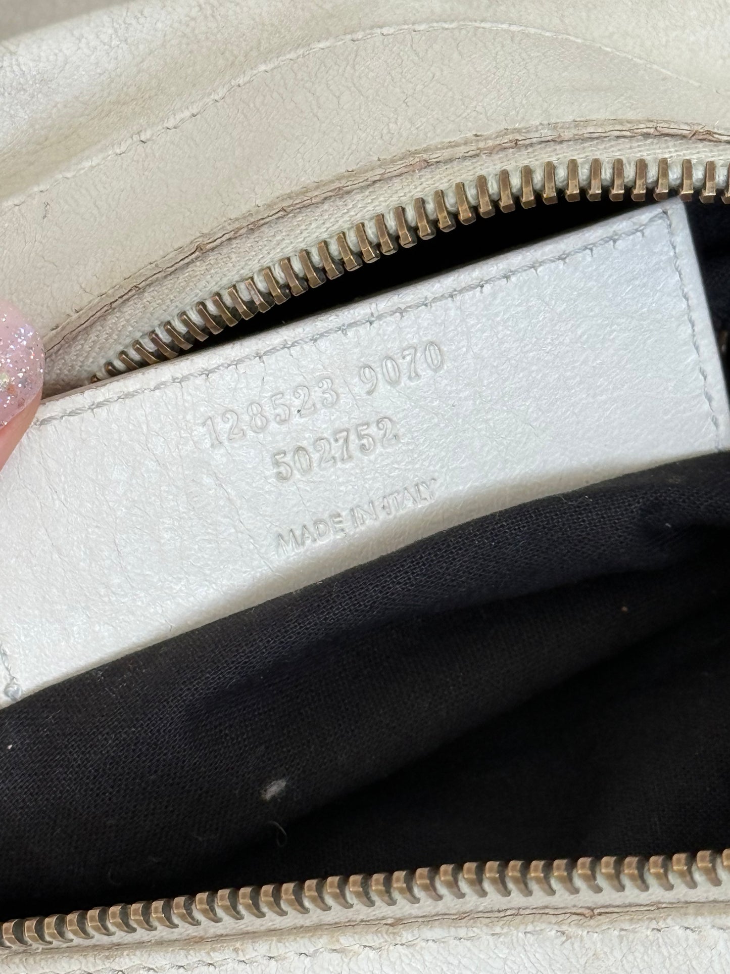 Balenciaga City Bag White Leather Classic Hardware