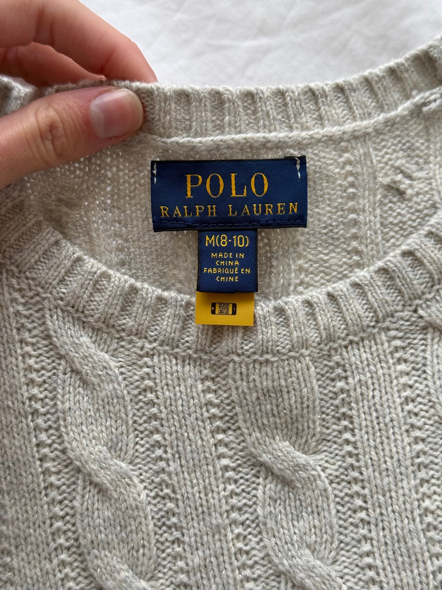 Ralph Lauren grey knit