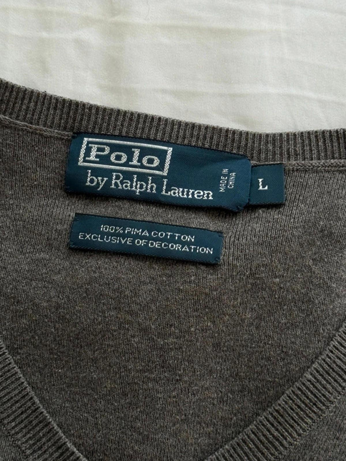 Ralph Lauren V-Neck Knit Jumper