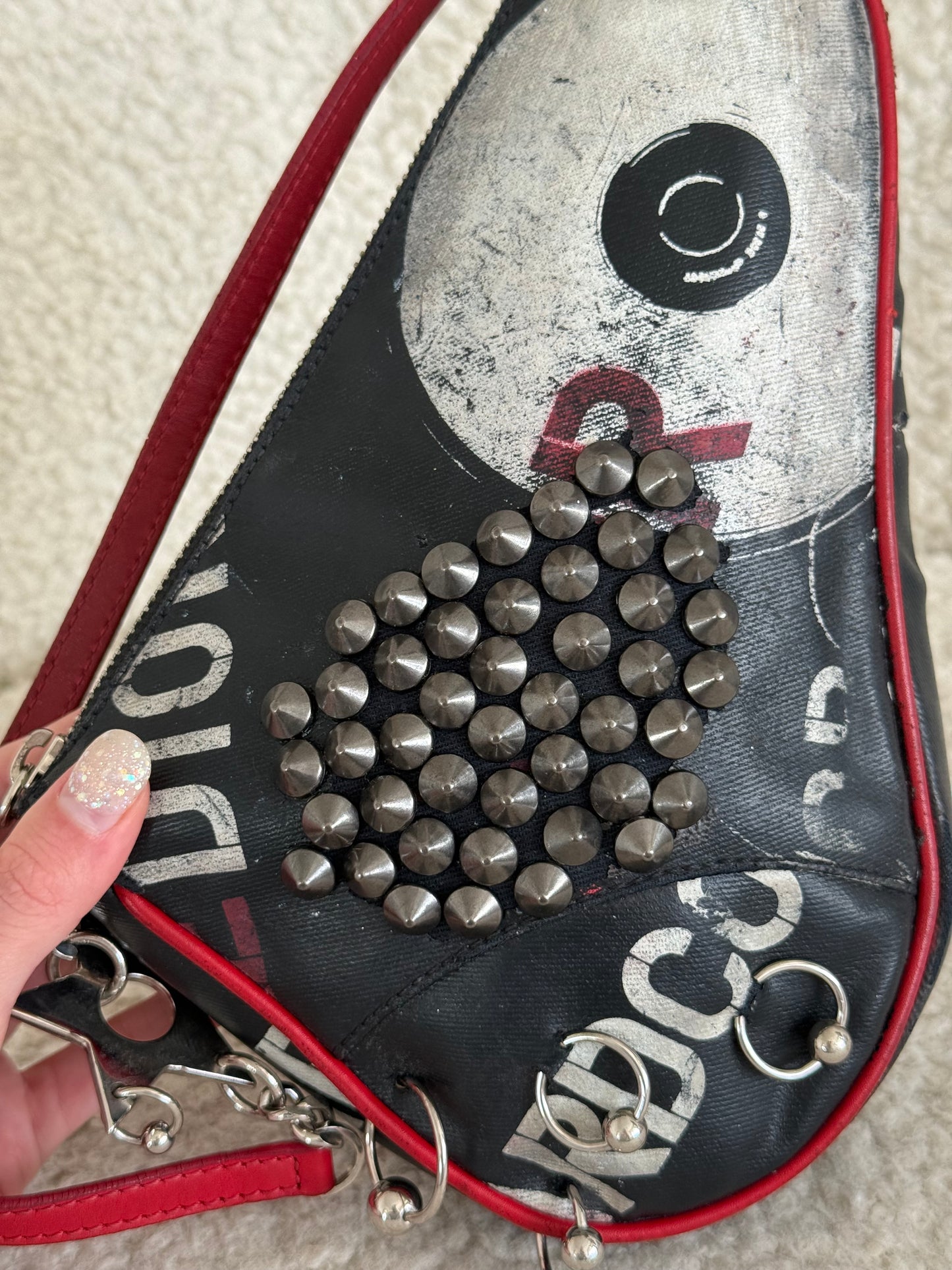 Christian Dior Hardcore Mini Saddle Bag