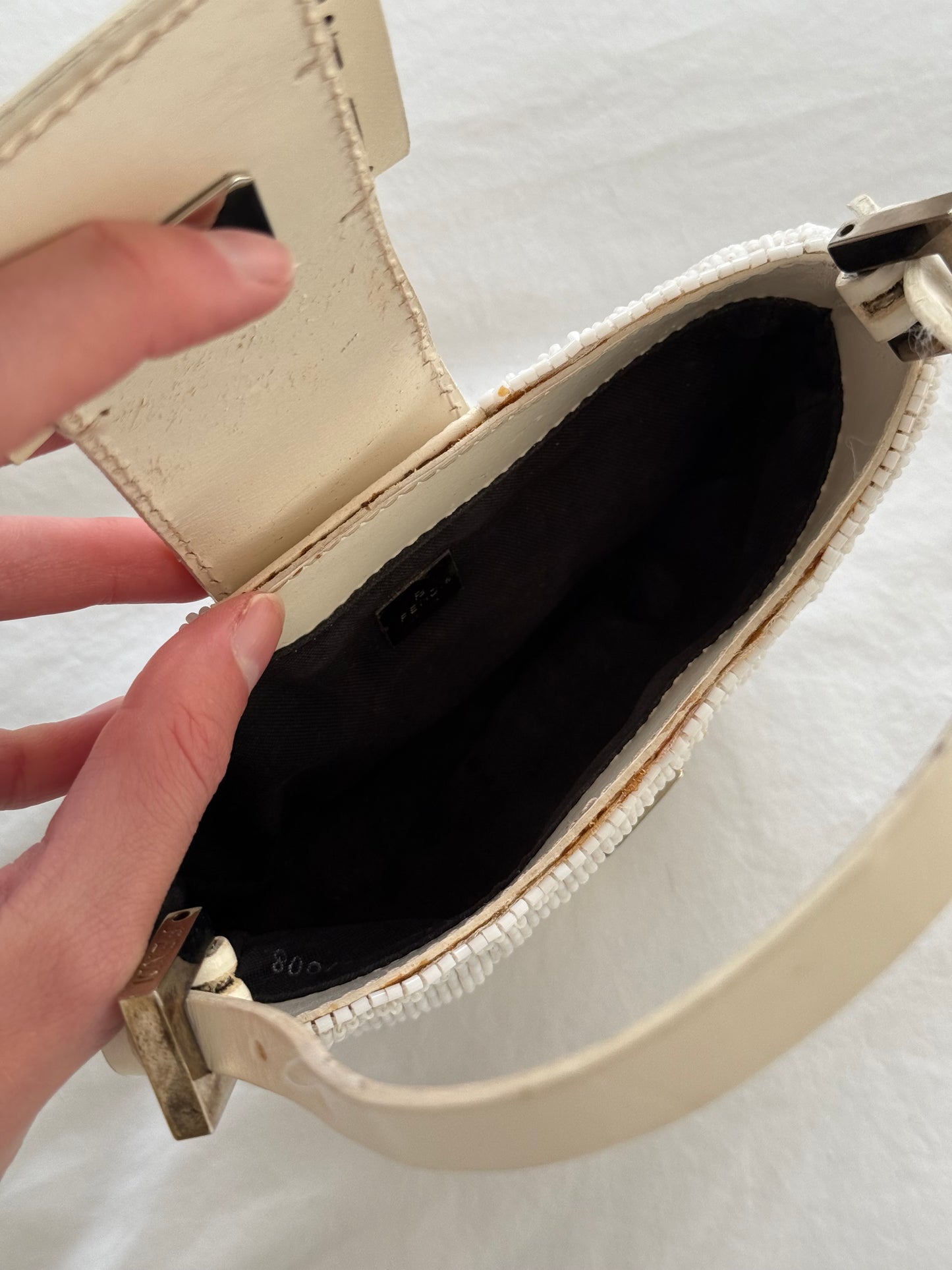 Fendi sequin Mini Crossiant bag