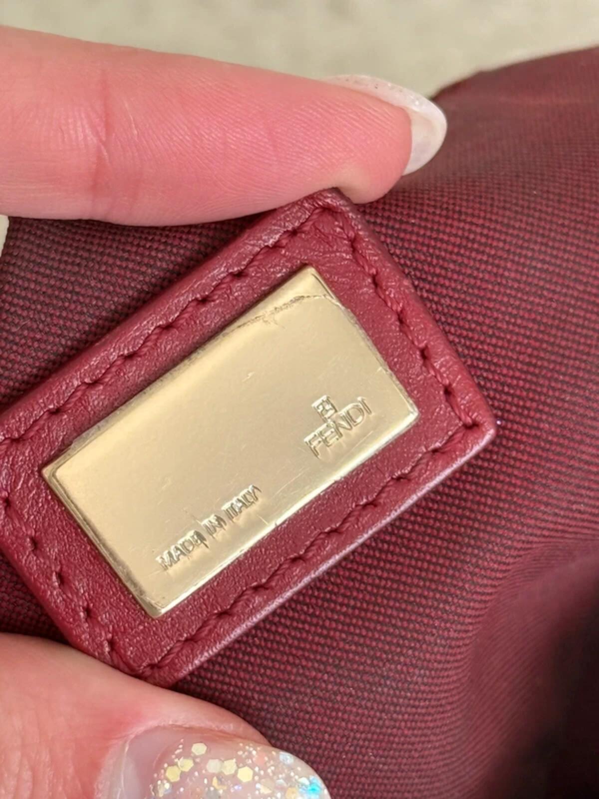 Fendi Zucchino Chef Hobo Bag