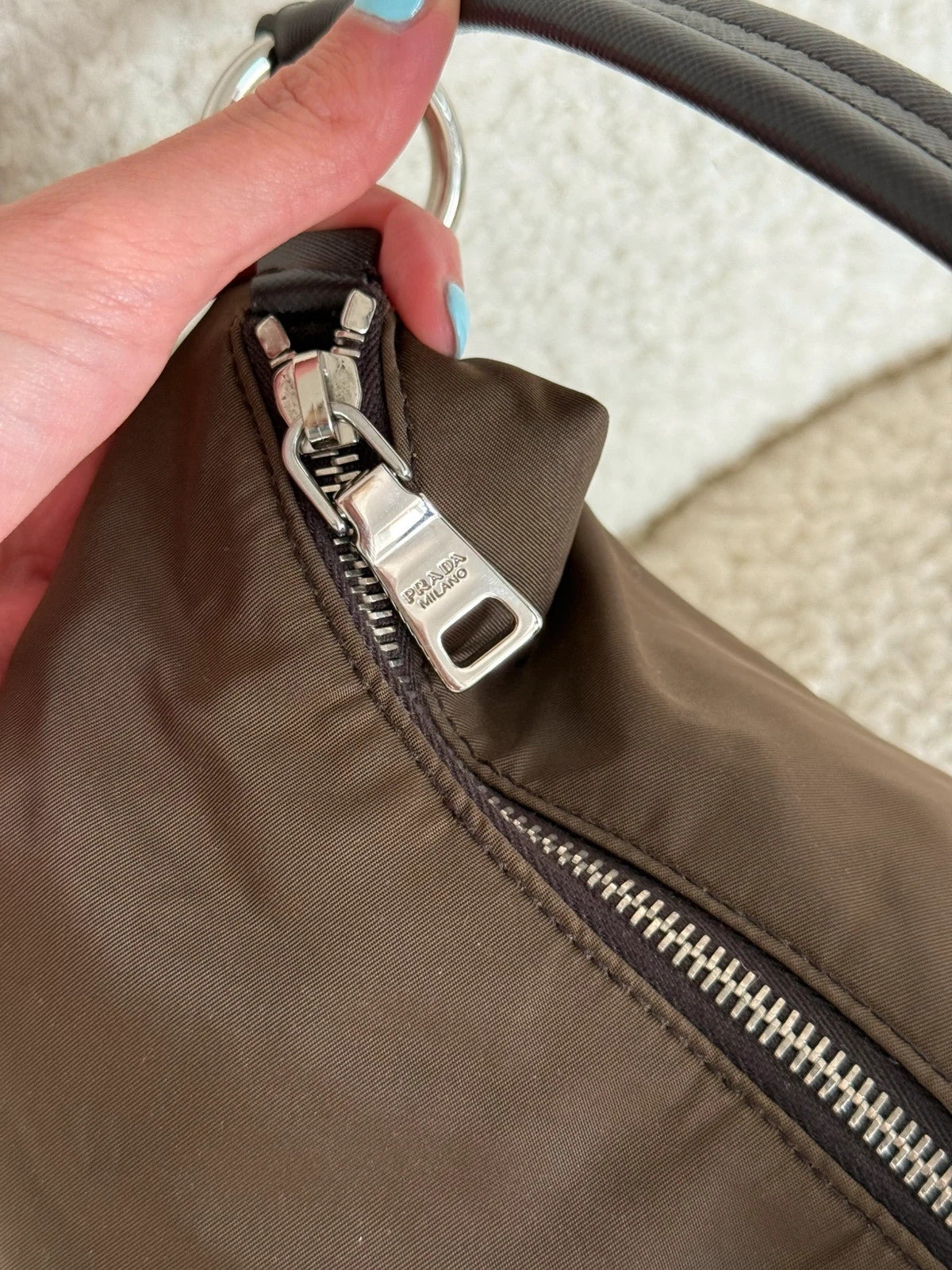 Prada hobo bag