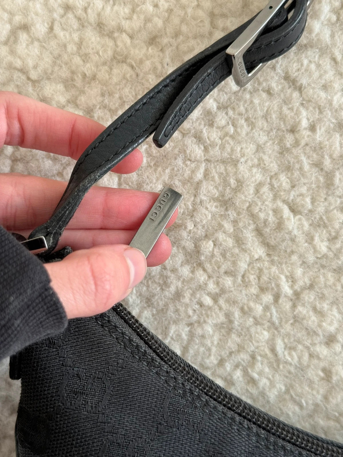 Gucci GG Supreme Canvas shoulder bag