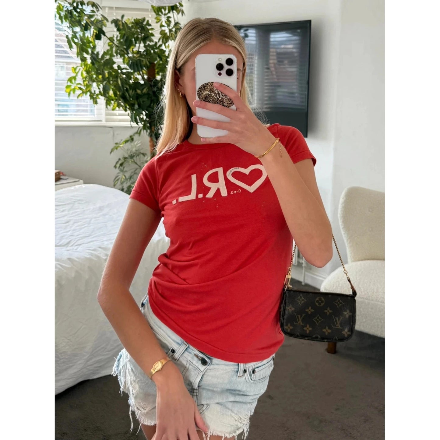 Ralph Lauren RL love heart T-shirt