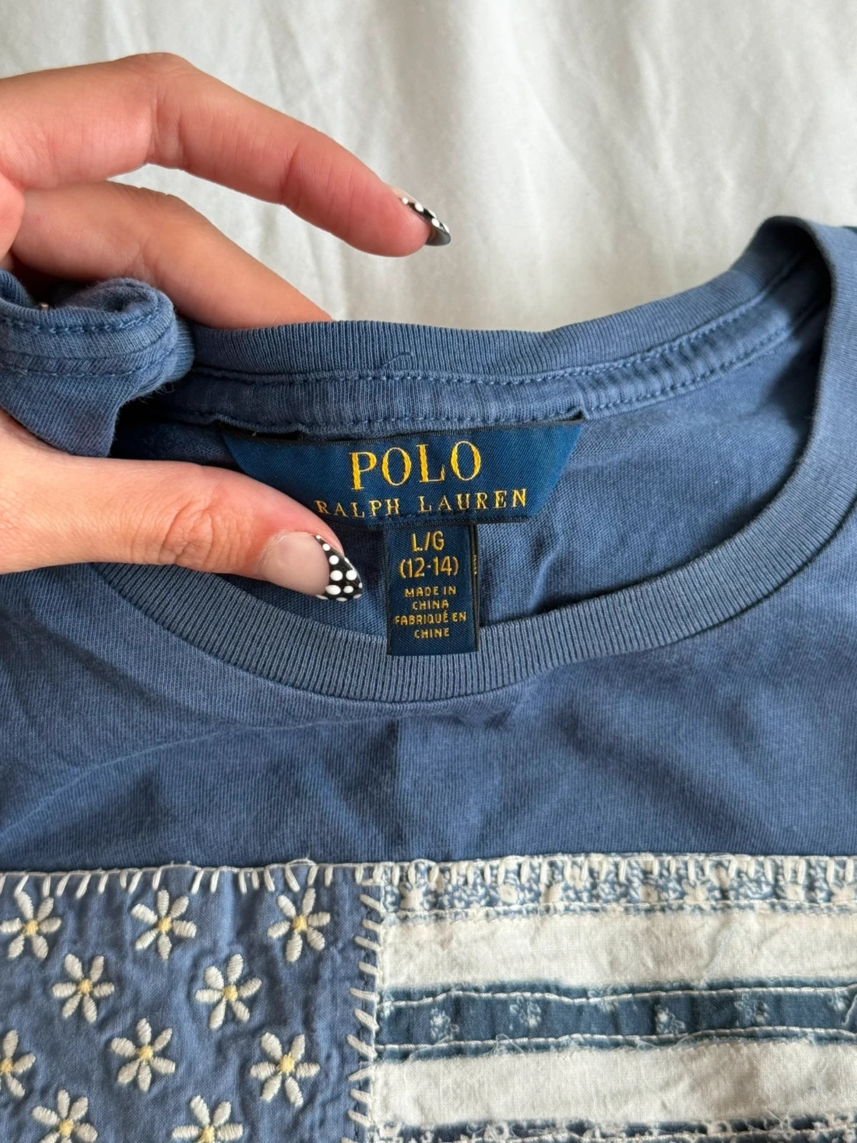 Ralph Lauren American flag tee