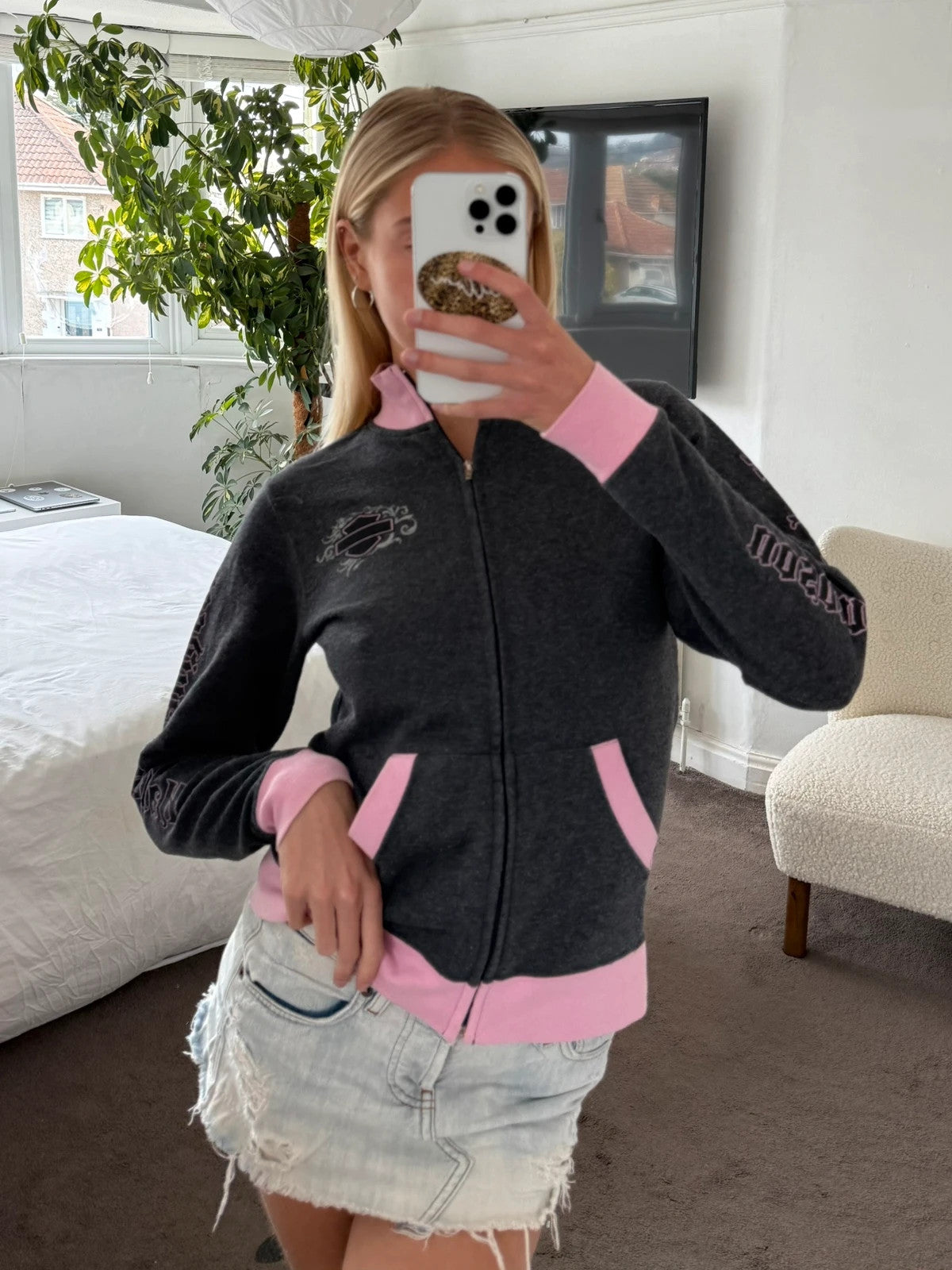 Harley Davidson zip up