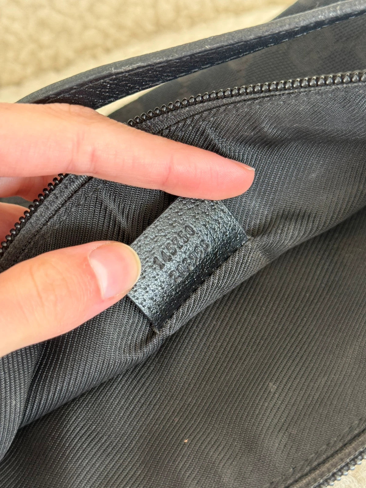 Gucci black mini shoulder bag