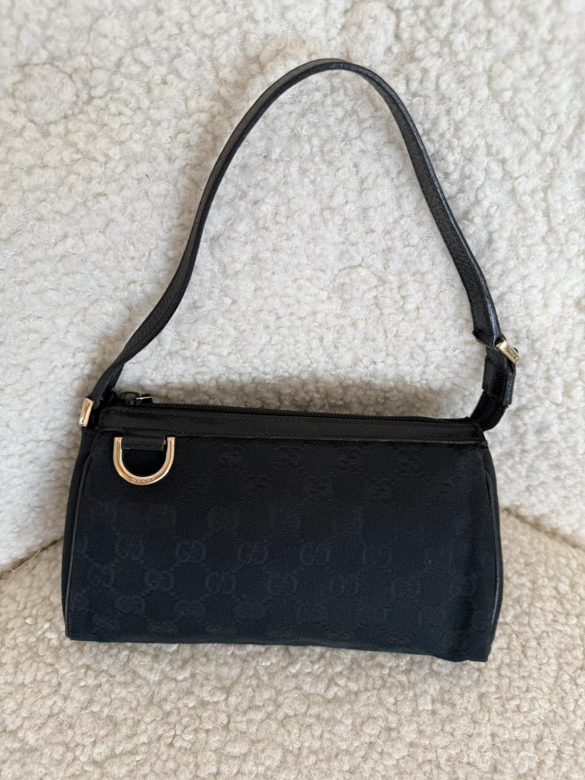 Gucci black mini shoulder bag
