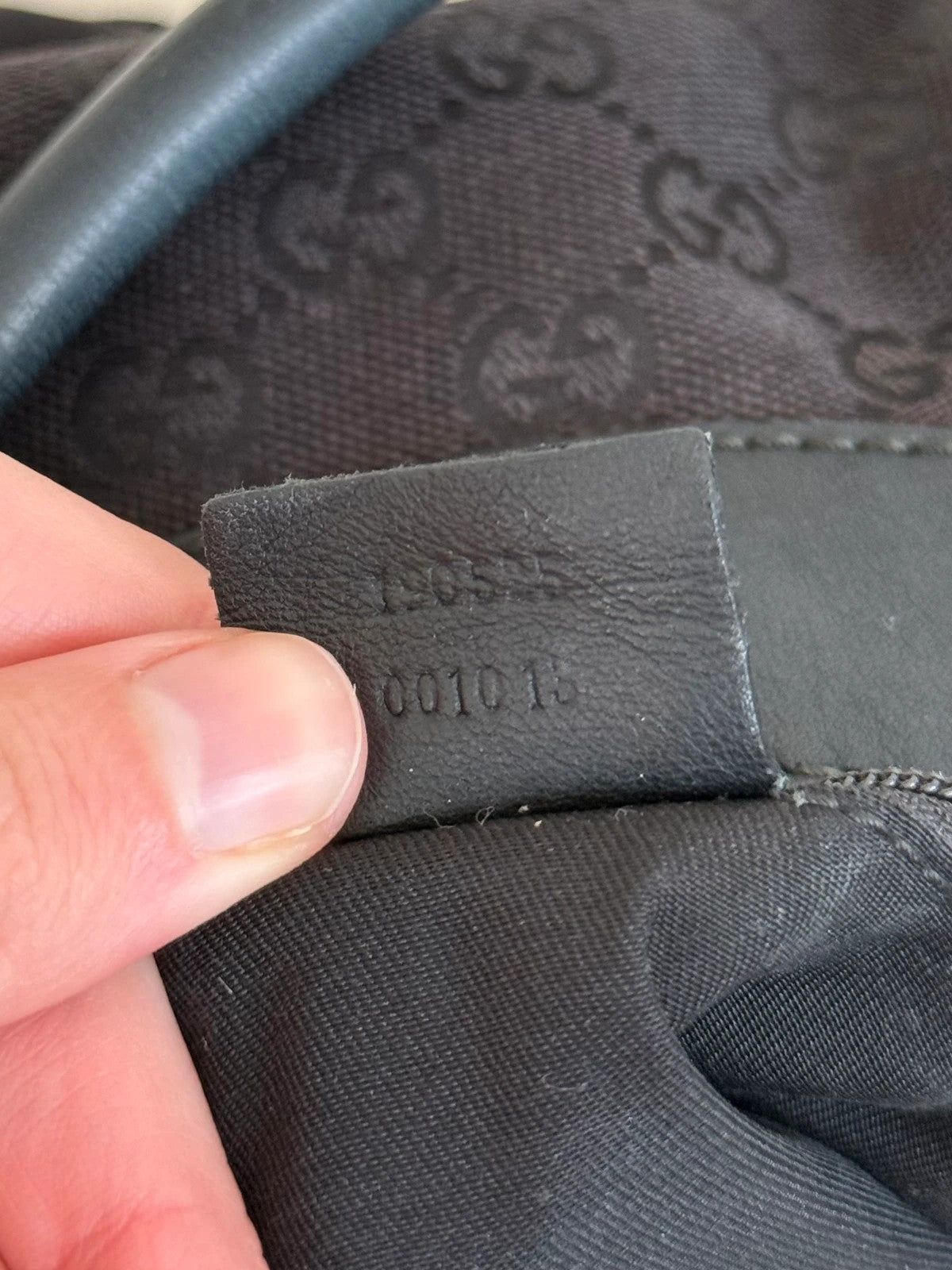 Gucci Small GG Canvas D-Ring Abbey Shoulder Bag