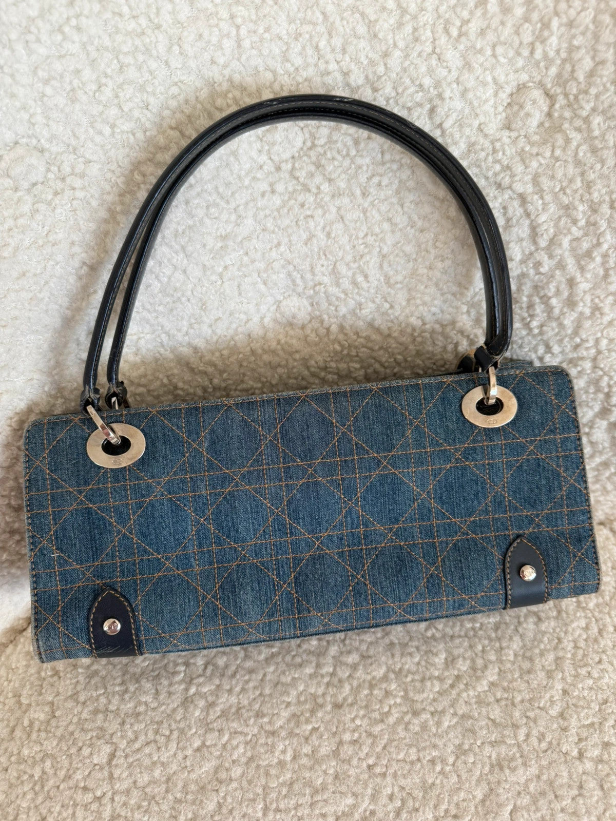 Denim Christian Dior bag