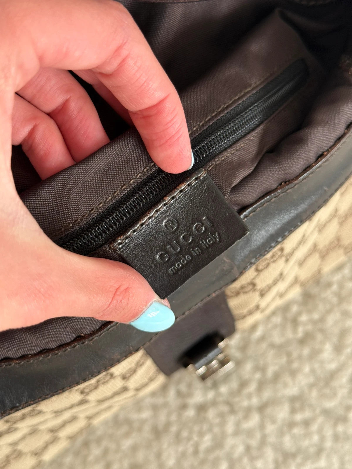 Gucci Pin Lock Bag