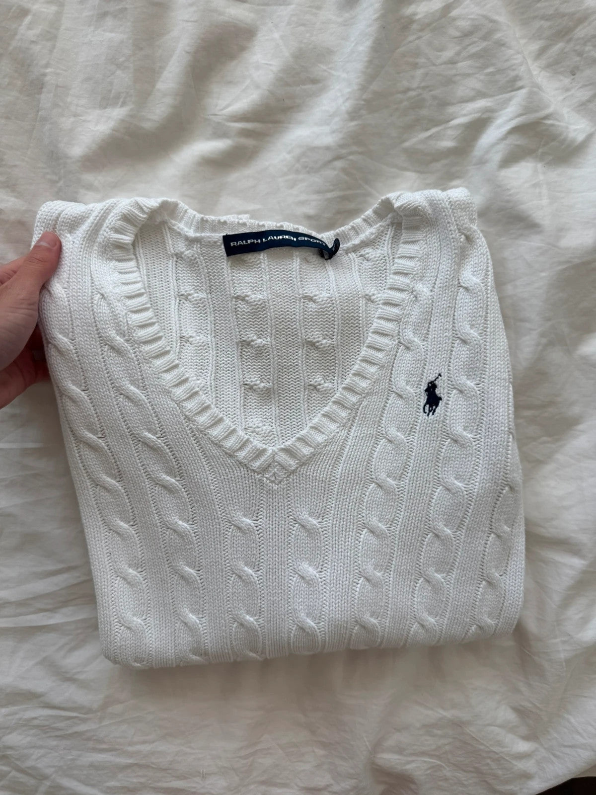 White jumper
