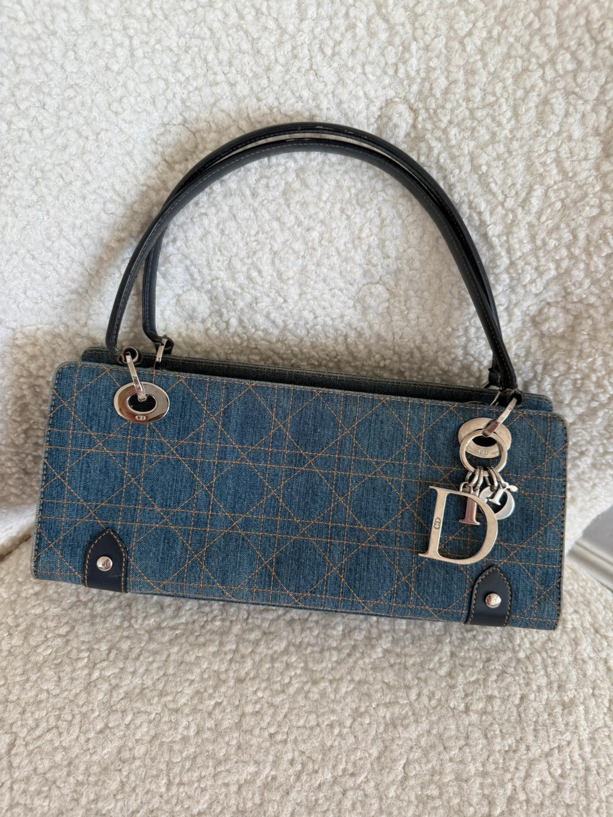 Denim Christian Dior bag