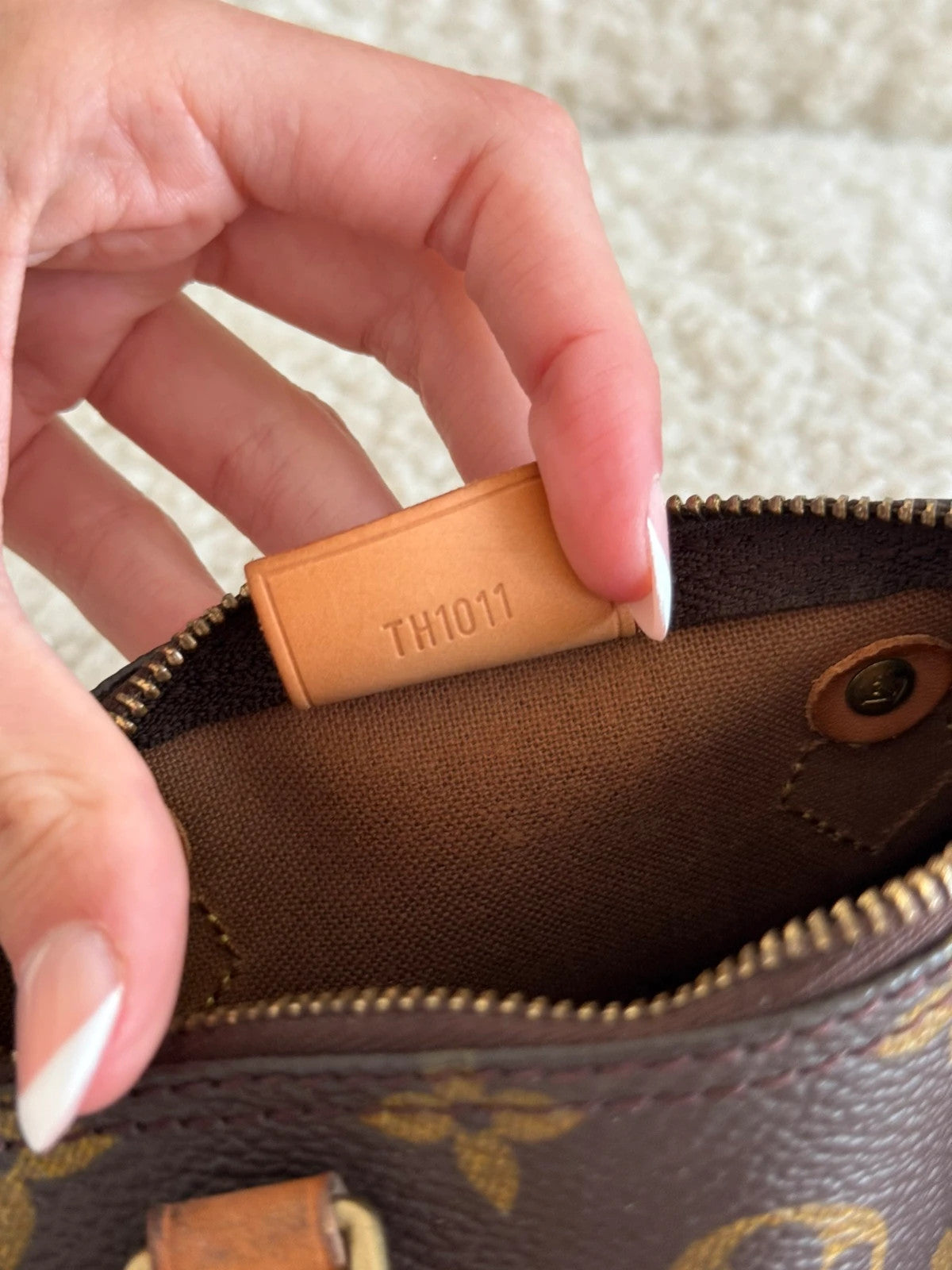 Louis Vuitton mini speedy bag