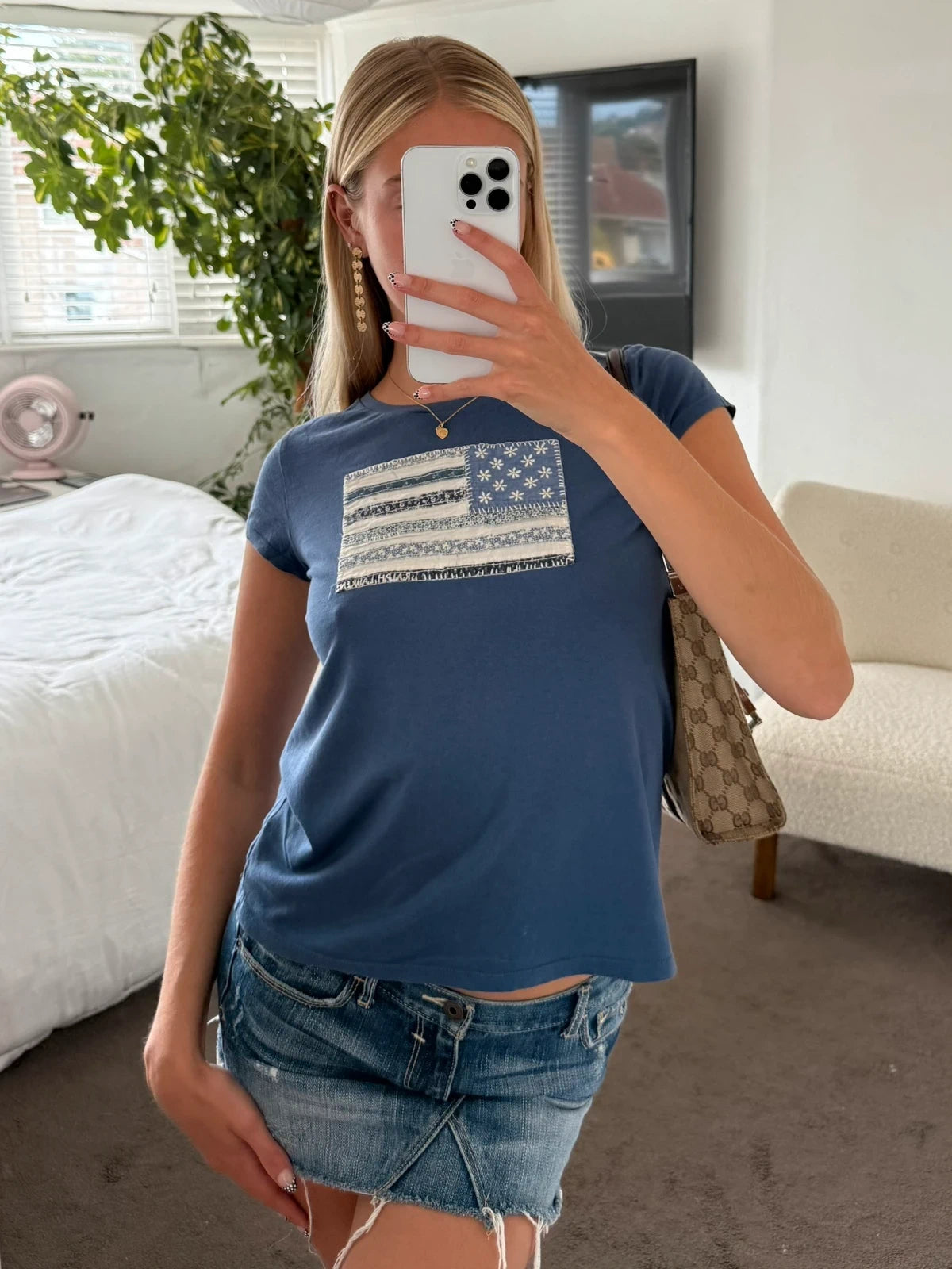 Ralph Lauren American flag tee