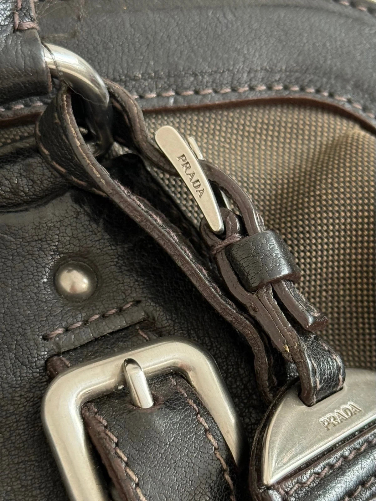Prada Jacquard Handbag