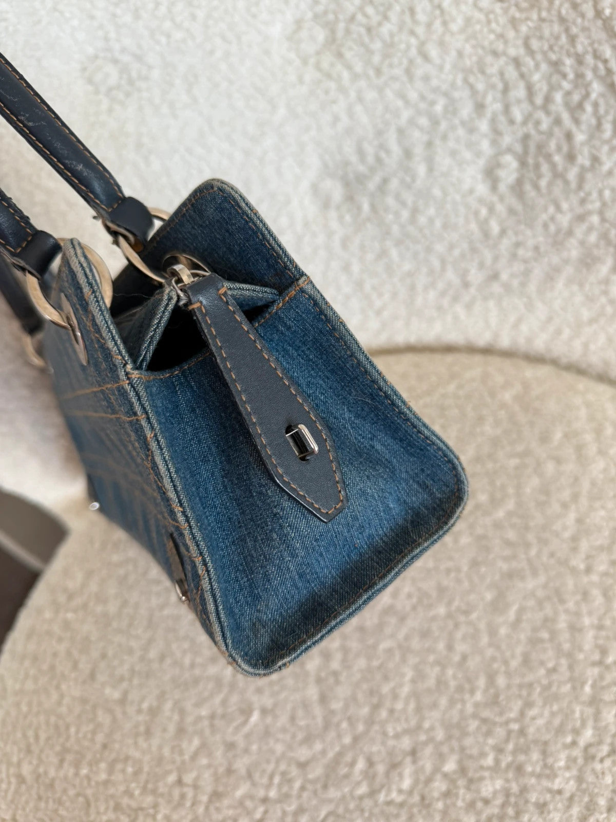 Denim Christian Dior bag