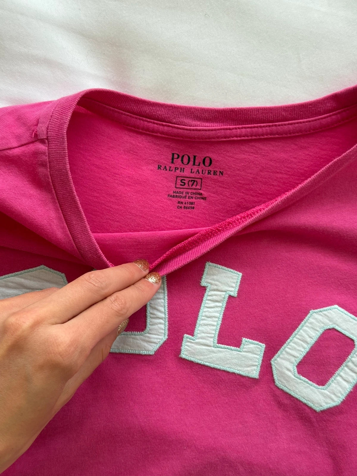 Polo crop top