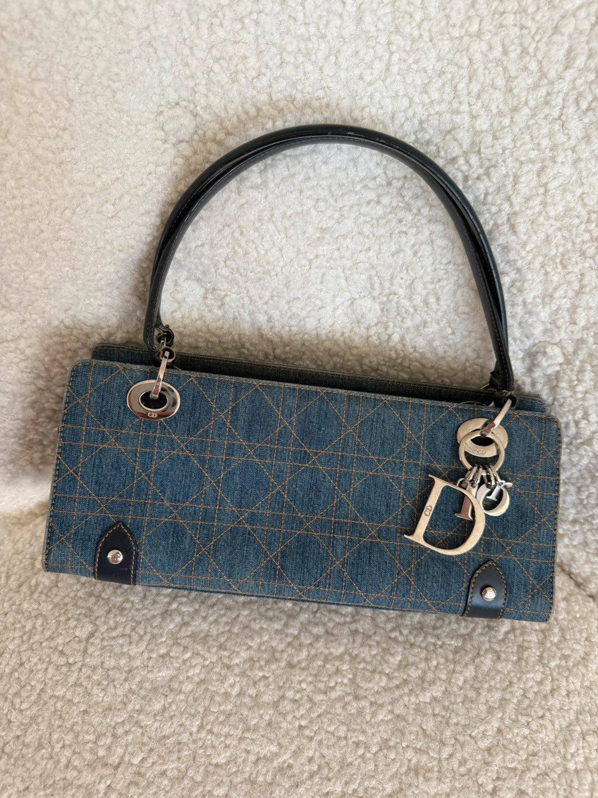Denim Christian Dior bag