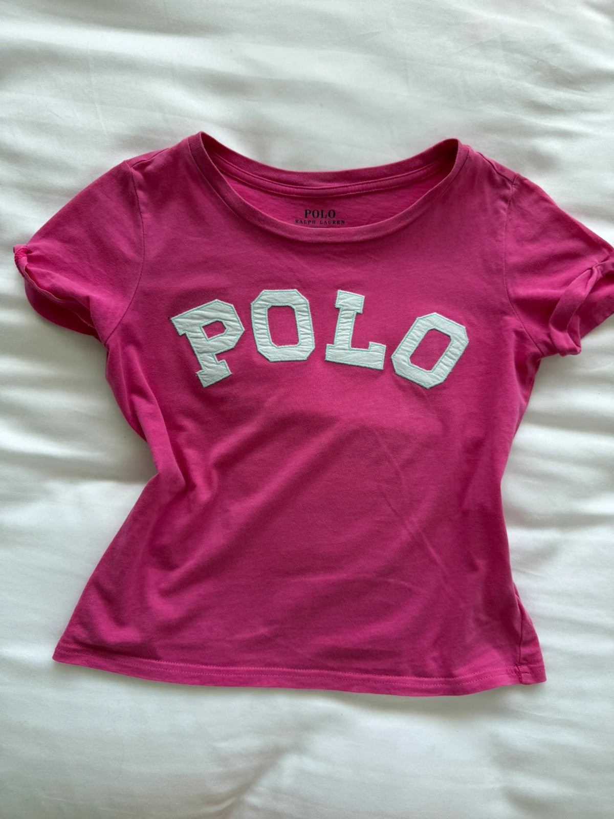 Polo crop top
