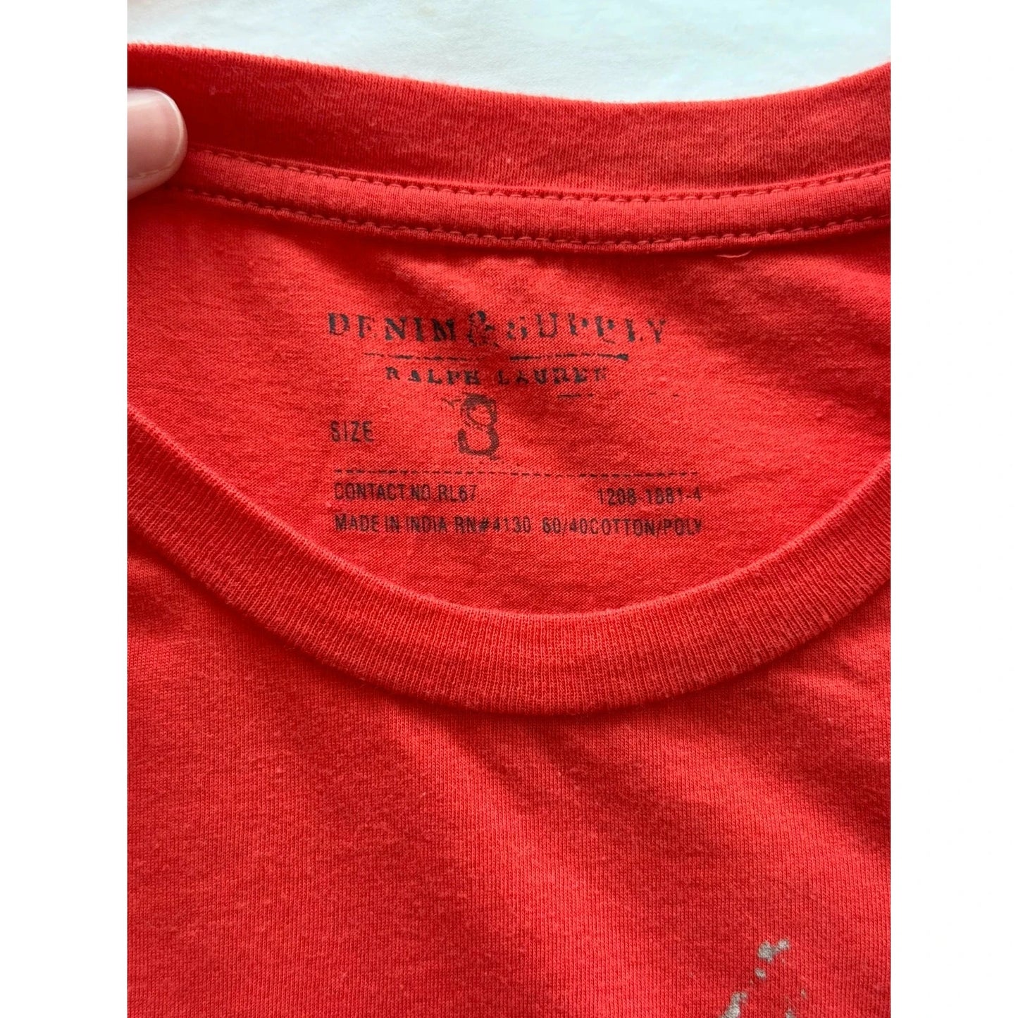 Ralph Lauren RL love heart T-shirt