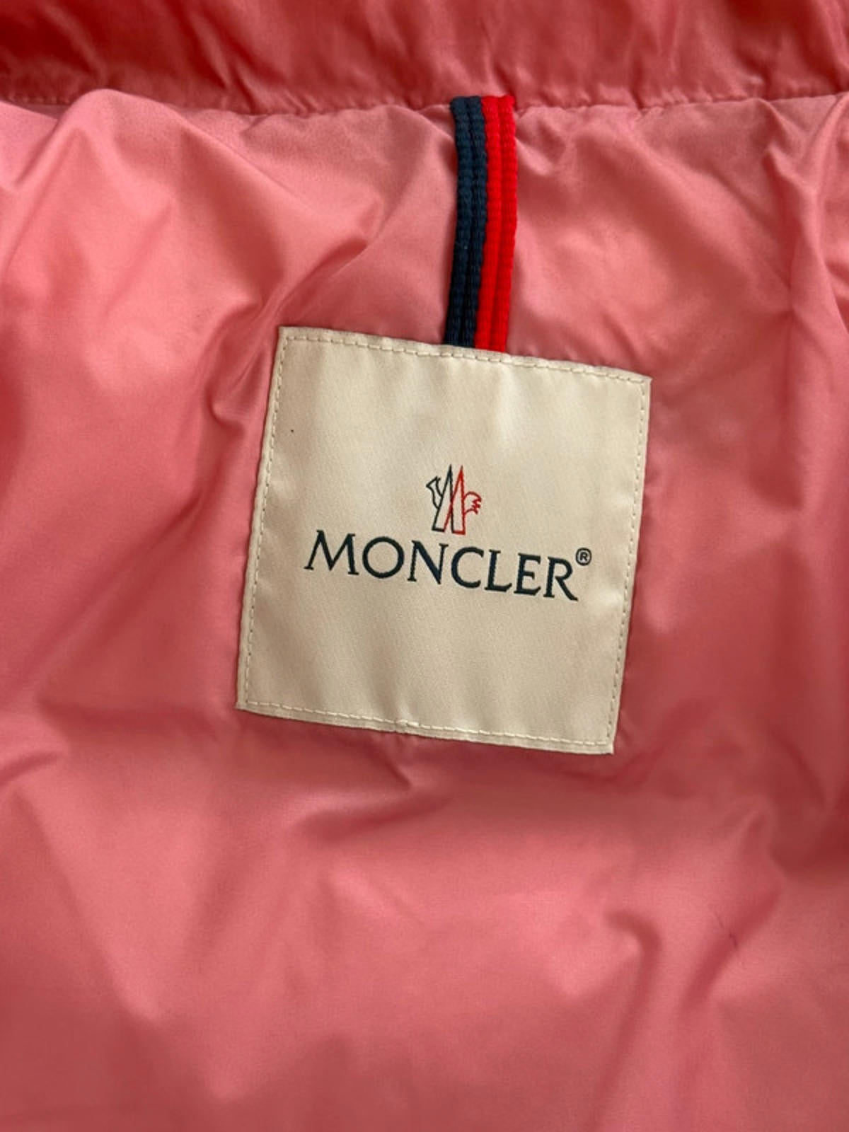 Moncler Ghany Gilet – Dusty Pink
