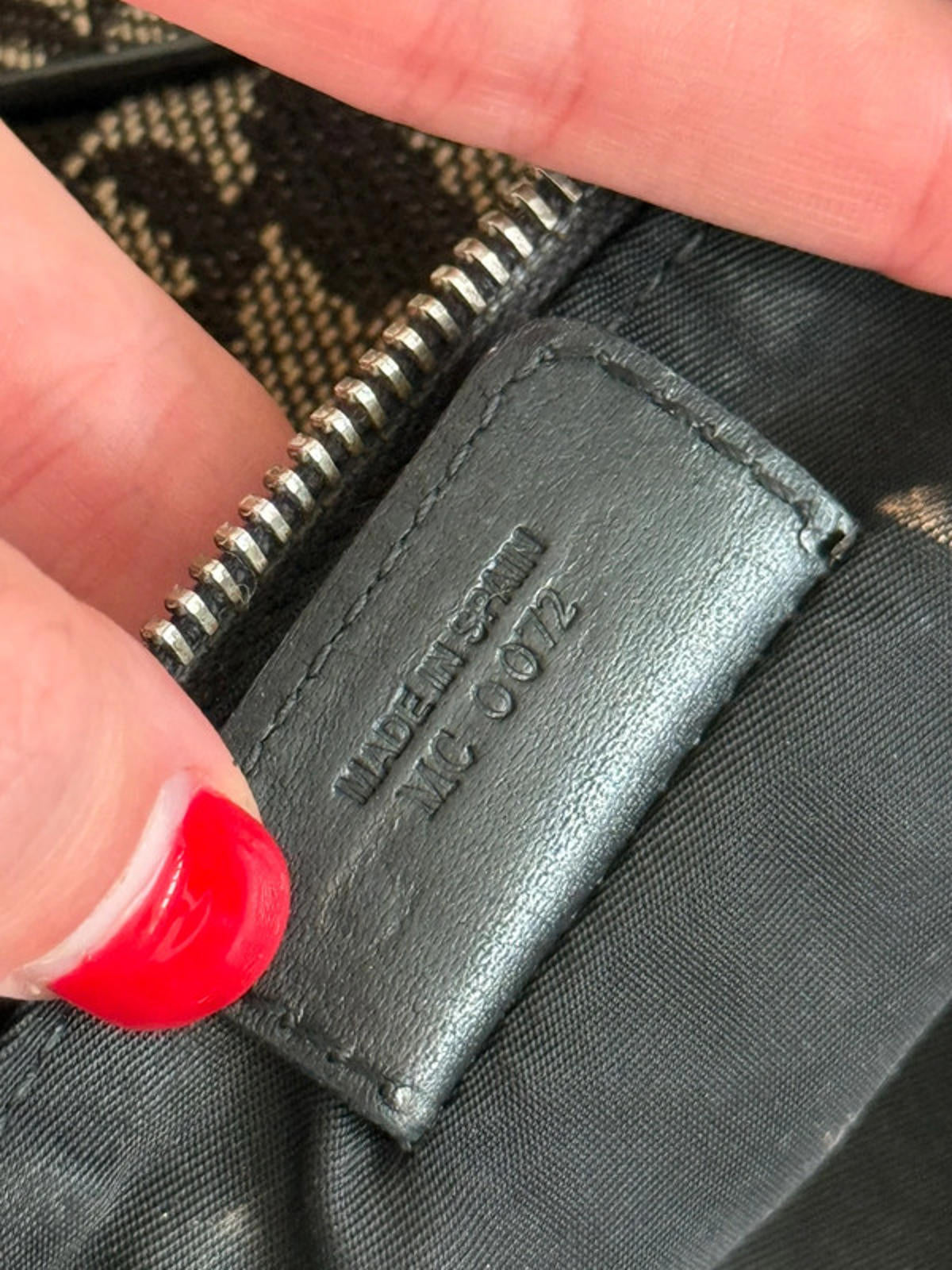 Christian Dior monogram saddle shoulder bag