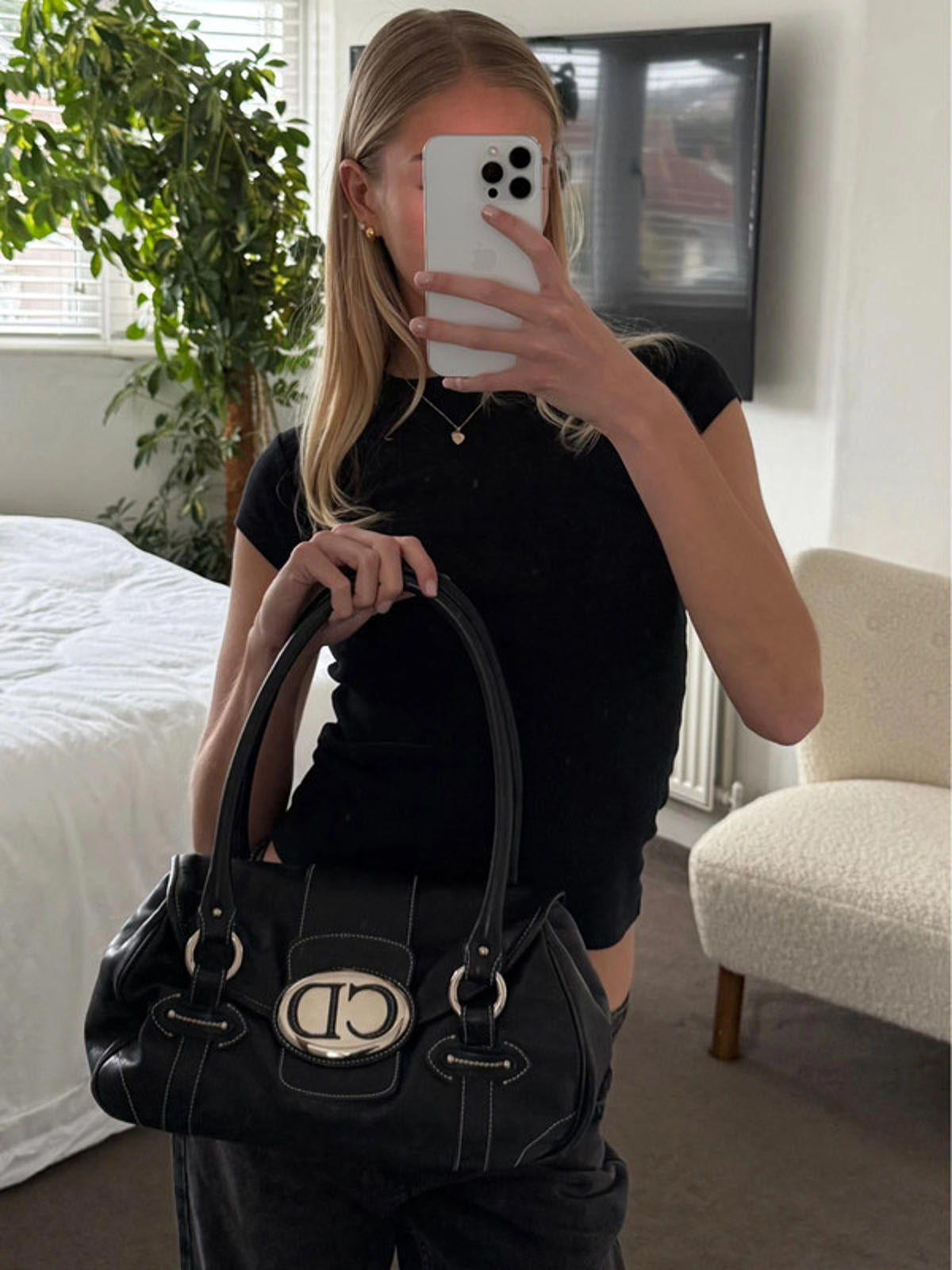 Christian Dior Saint Germain Flap Shoulder Bag