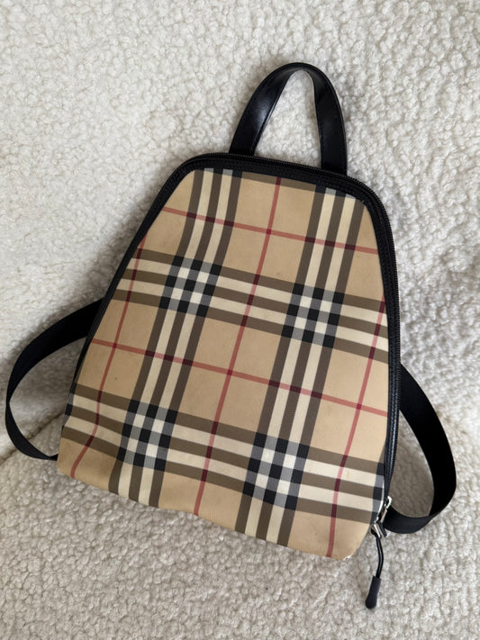 Burberry Nova check backpack