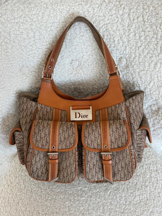 dior trotter street chic cargo shoulder bag