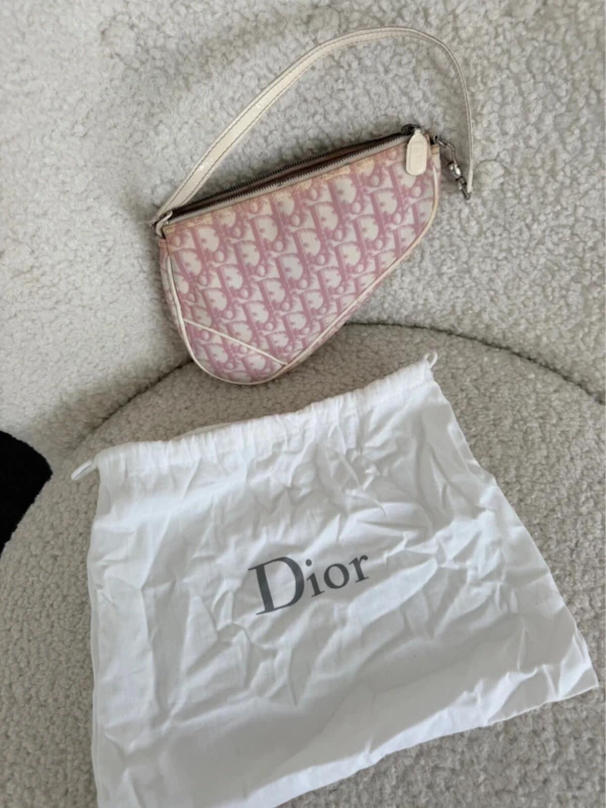 Christian Dior Pink Monogram Pochette