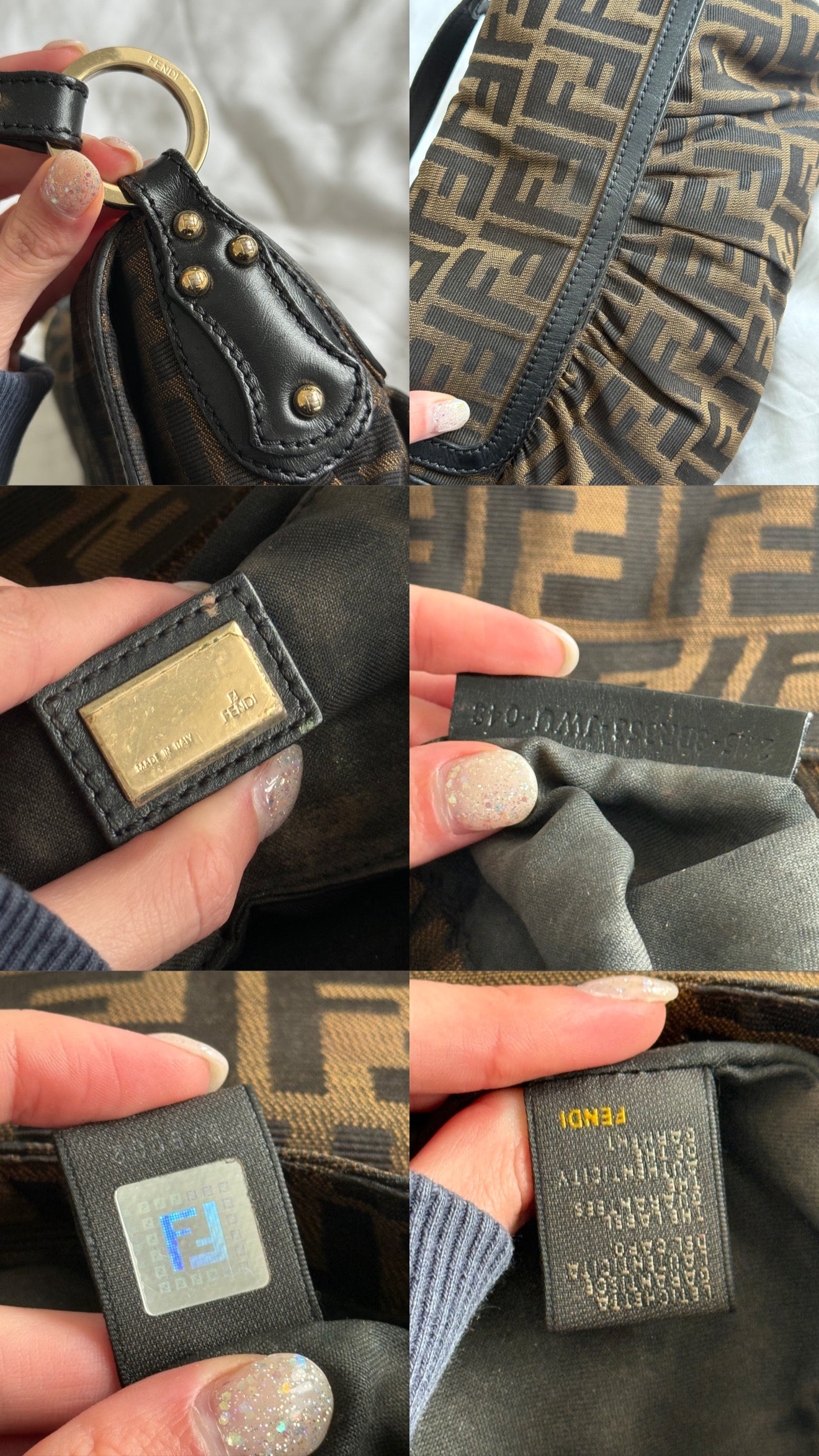 Fendi Zucca Chef Hobo – Small