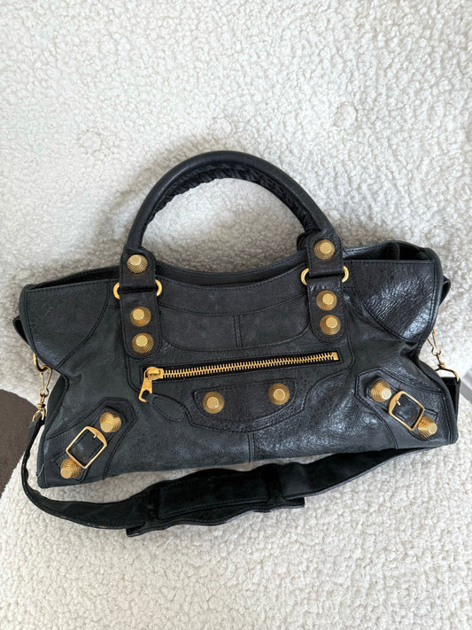 Balenciaga City Leather Shoulder Bag