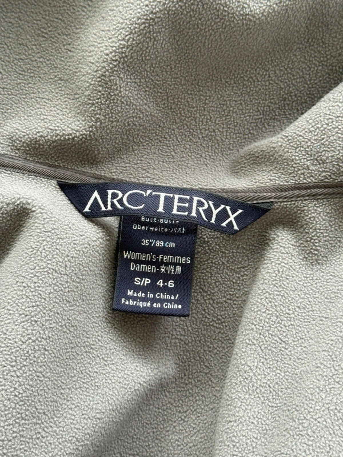 Arc’teryx softshell hooded jacket