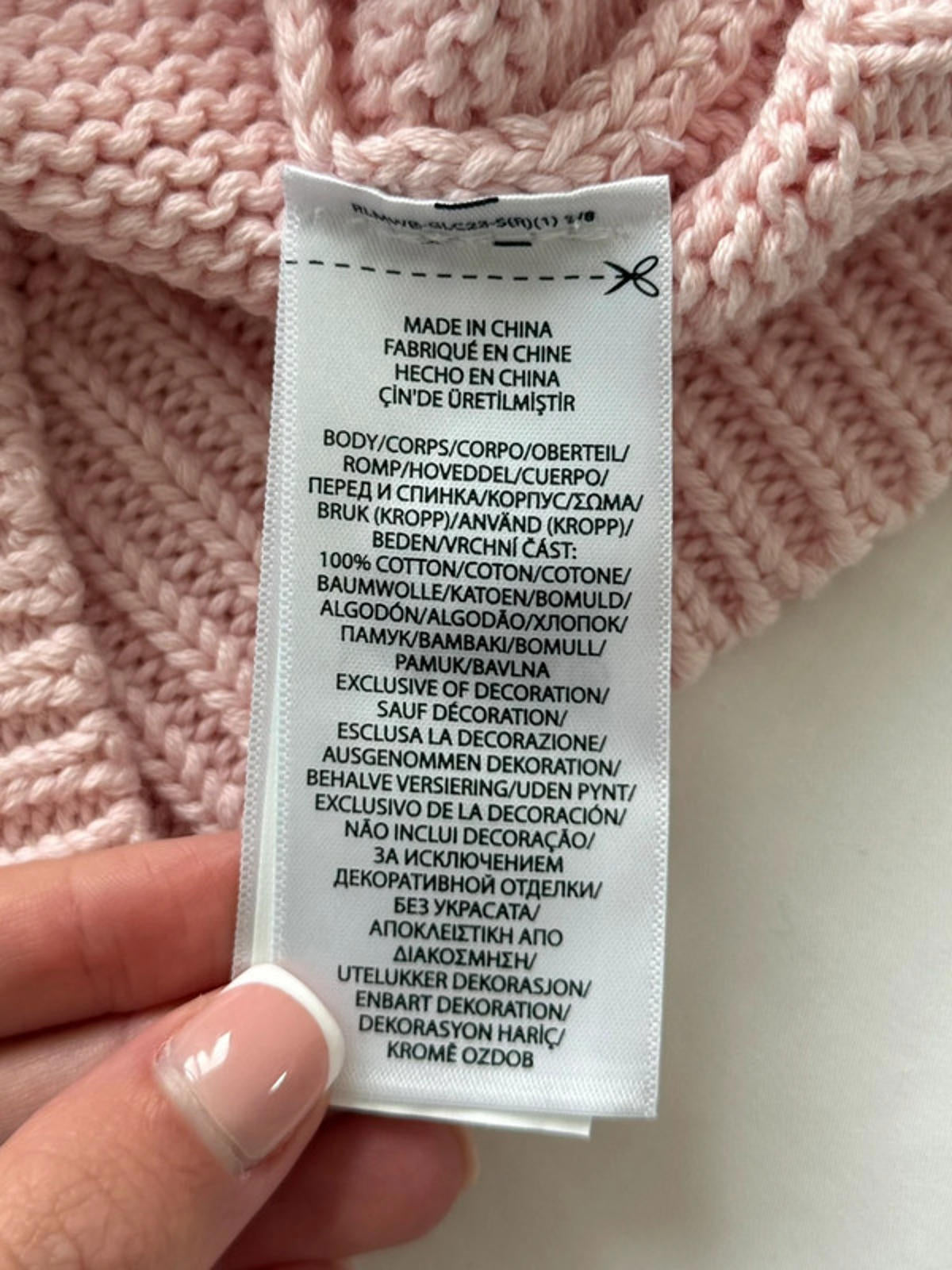 Ralph Lauren Pink knit USA flag jumper