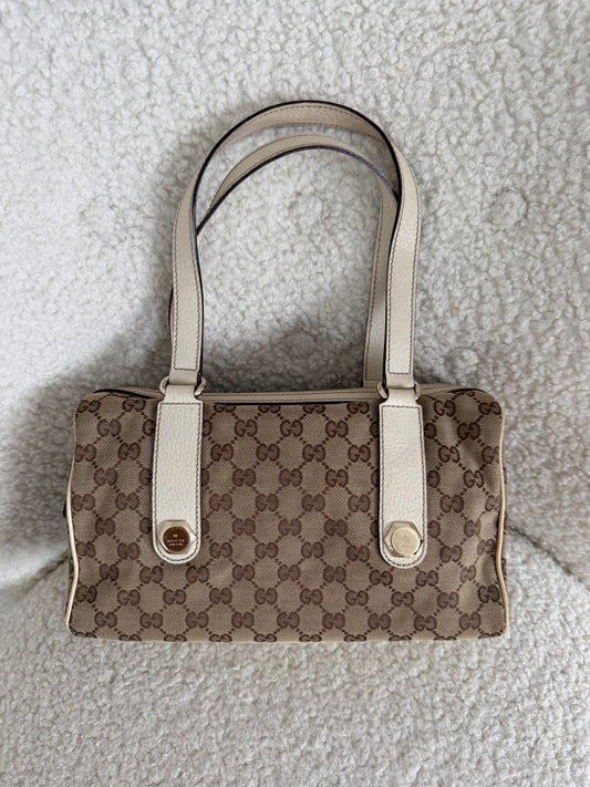 Gucci Charmy Boston Bag – GG Canvas