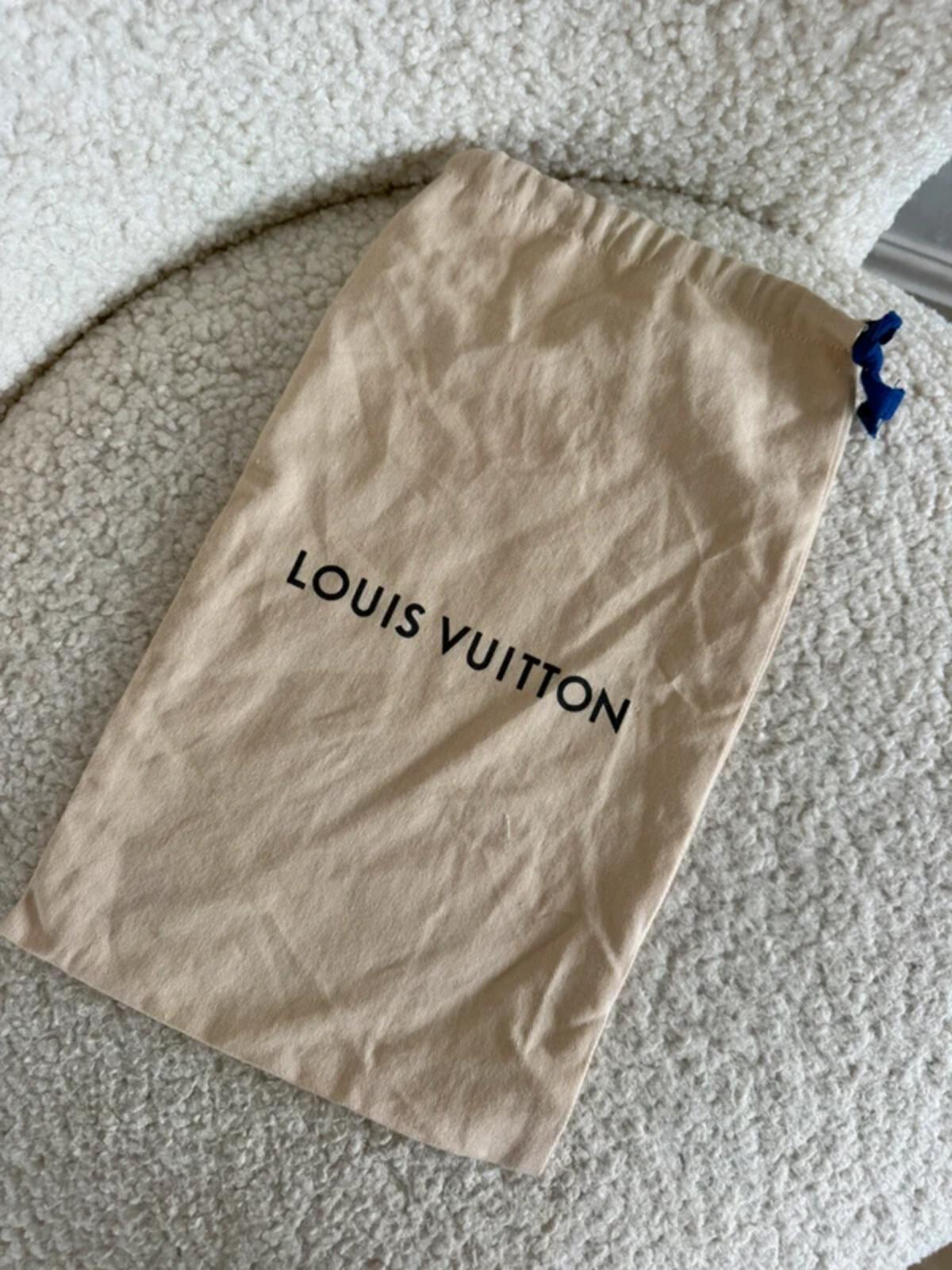 Louis Vuitton Denim Monogram Kitten Heel Mules