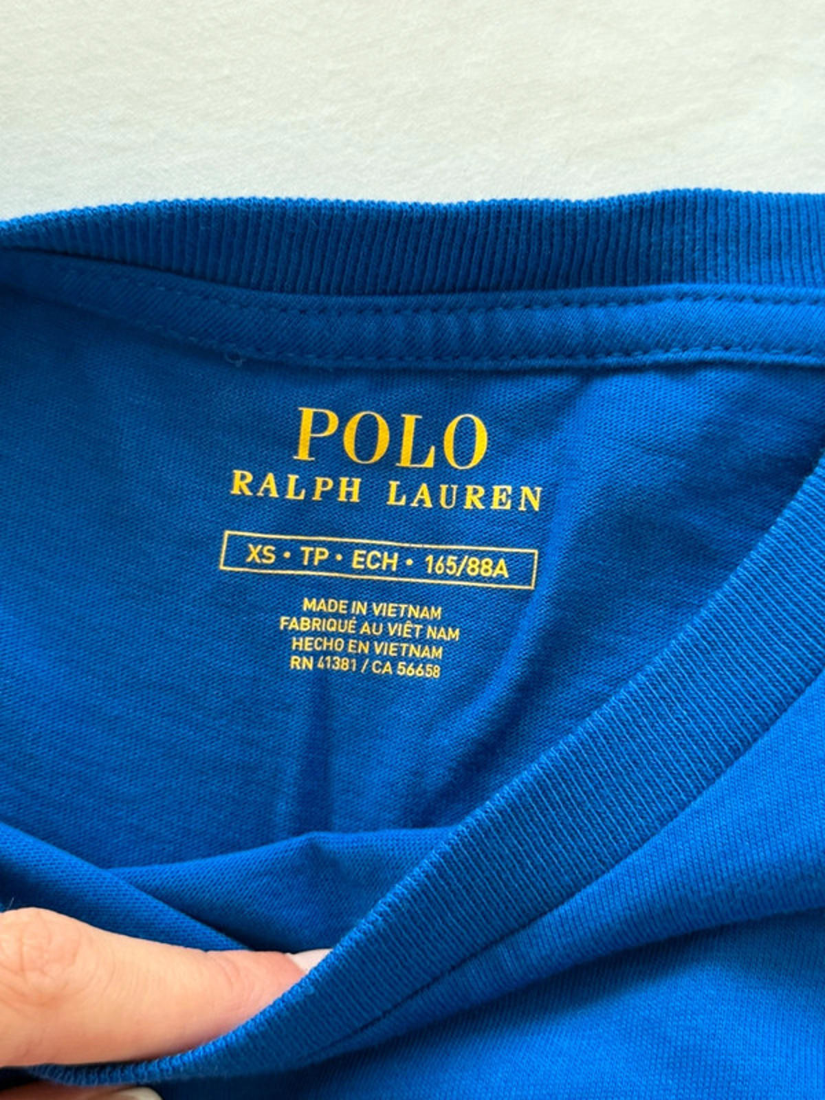 Ralph Lauren long sleeve top skiing polo bear