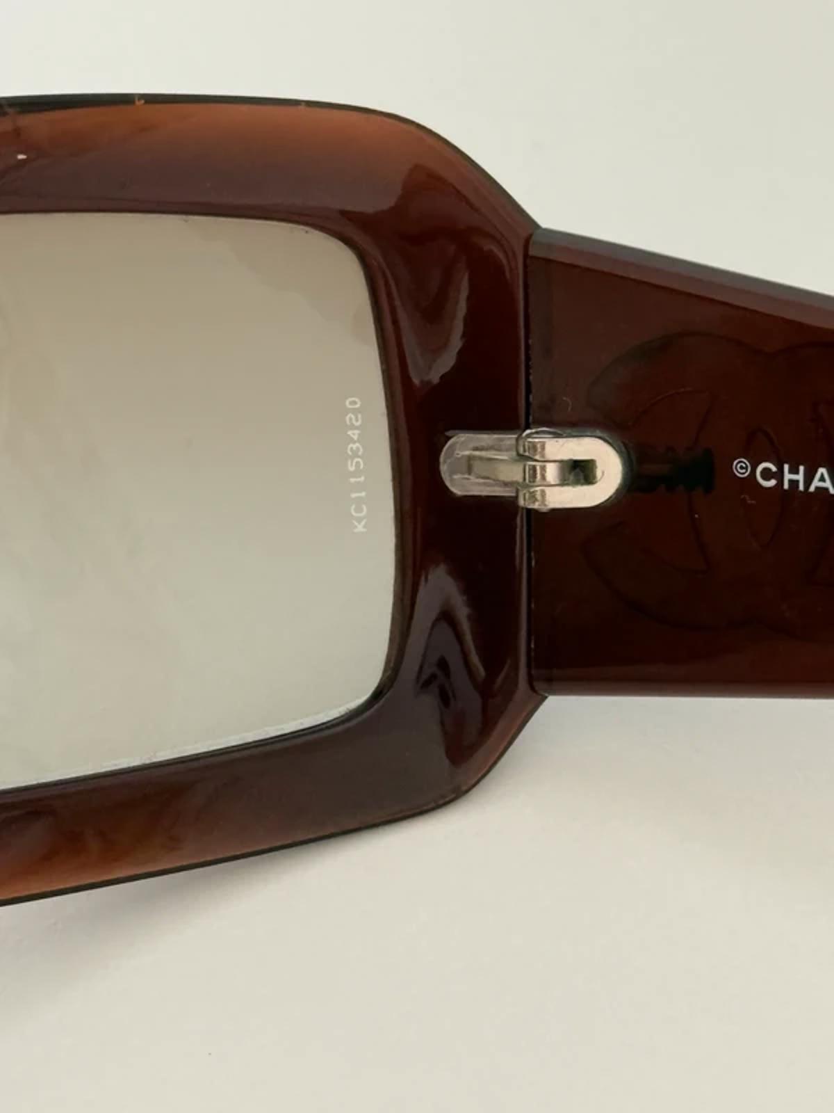 Chanel rectangular sunglasses