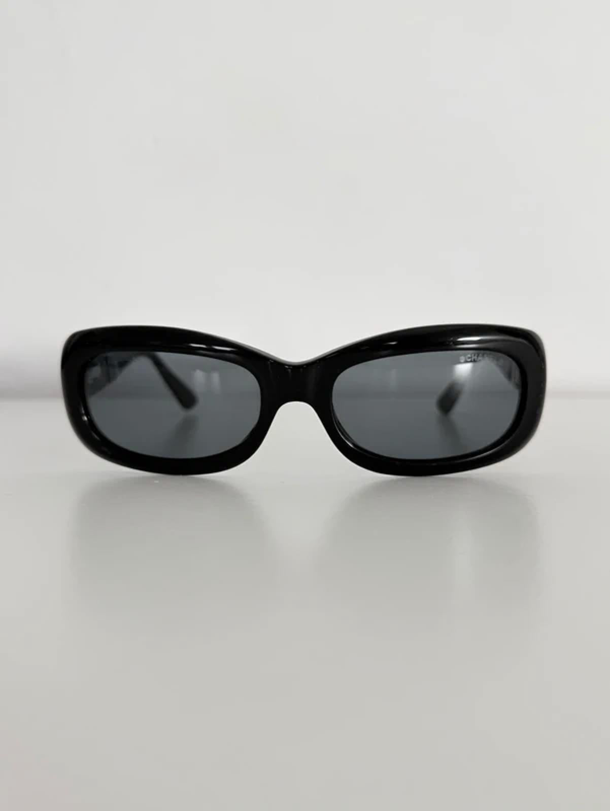 Chanel black sunglasses