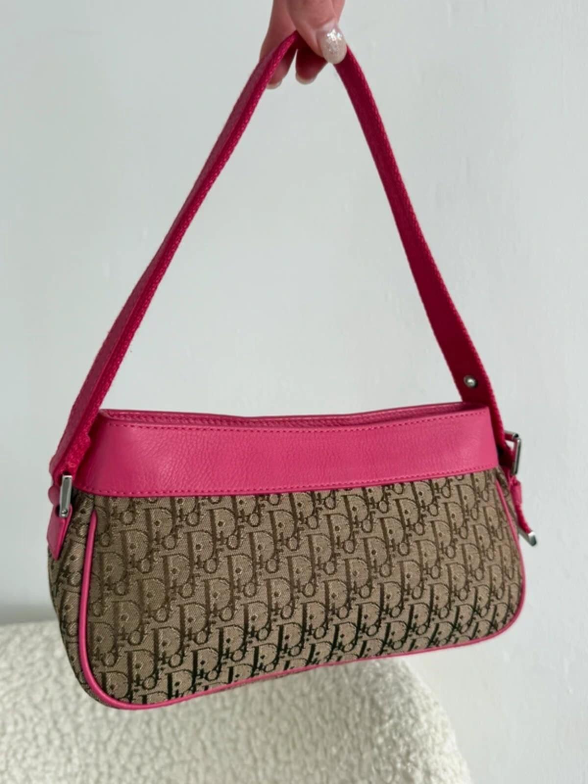 Christian Dior Oblique Pink Pochette