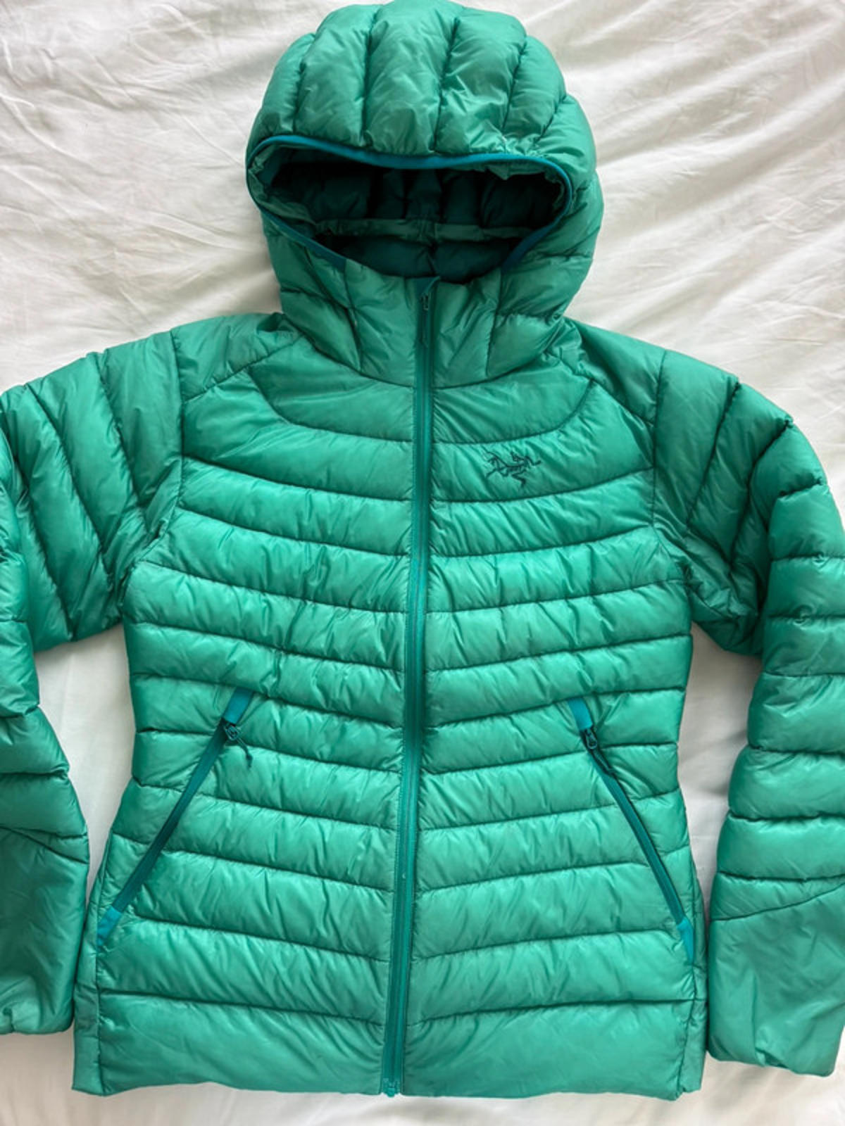 Arc’teryx Bright Teal Down Jacket