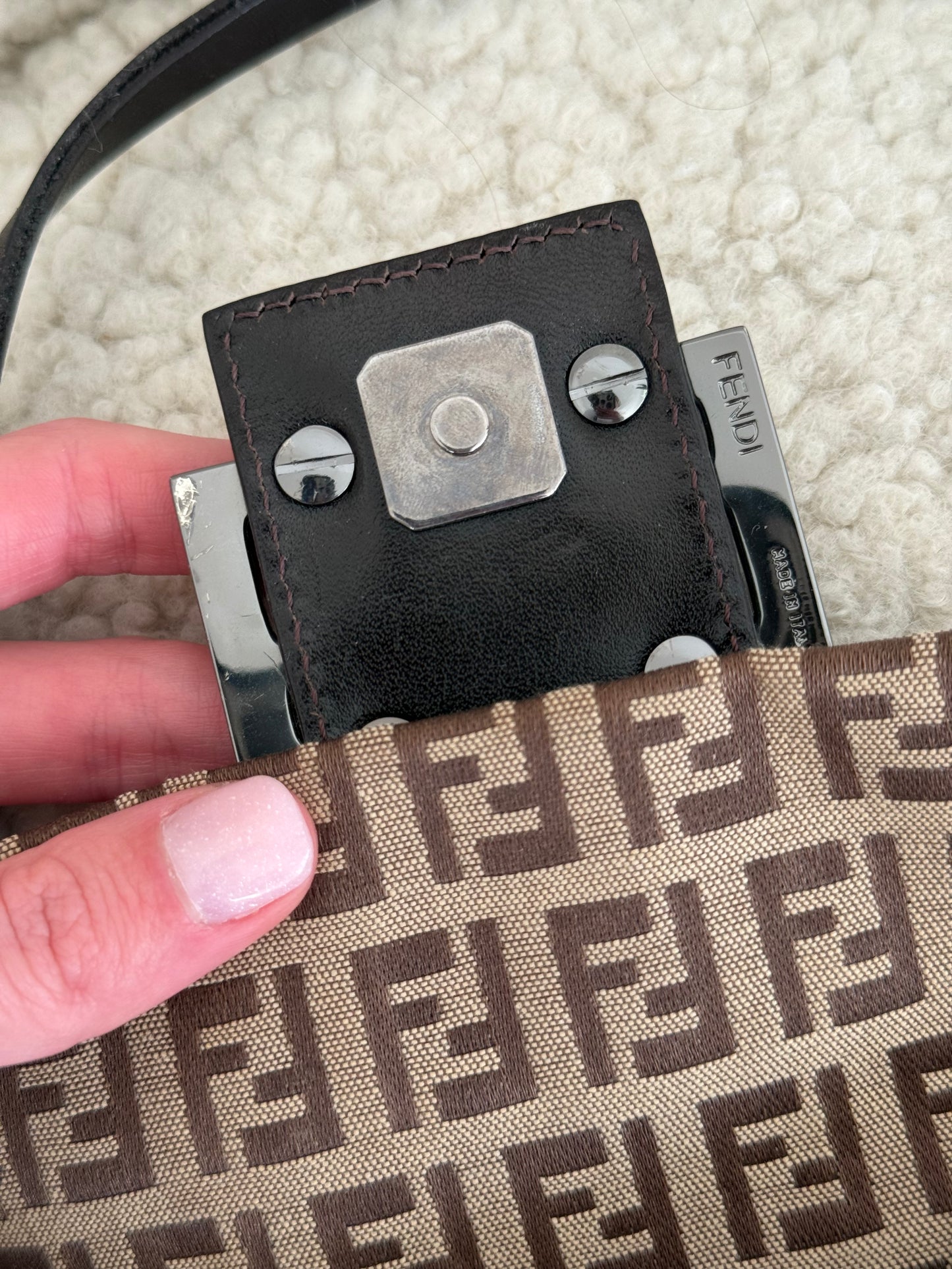 Fendi baguette mini bag ￼