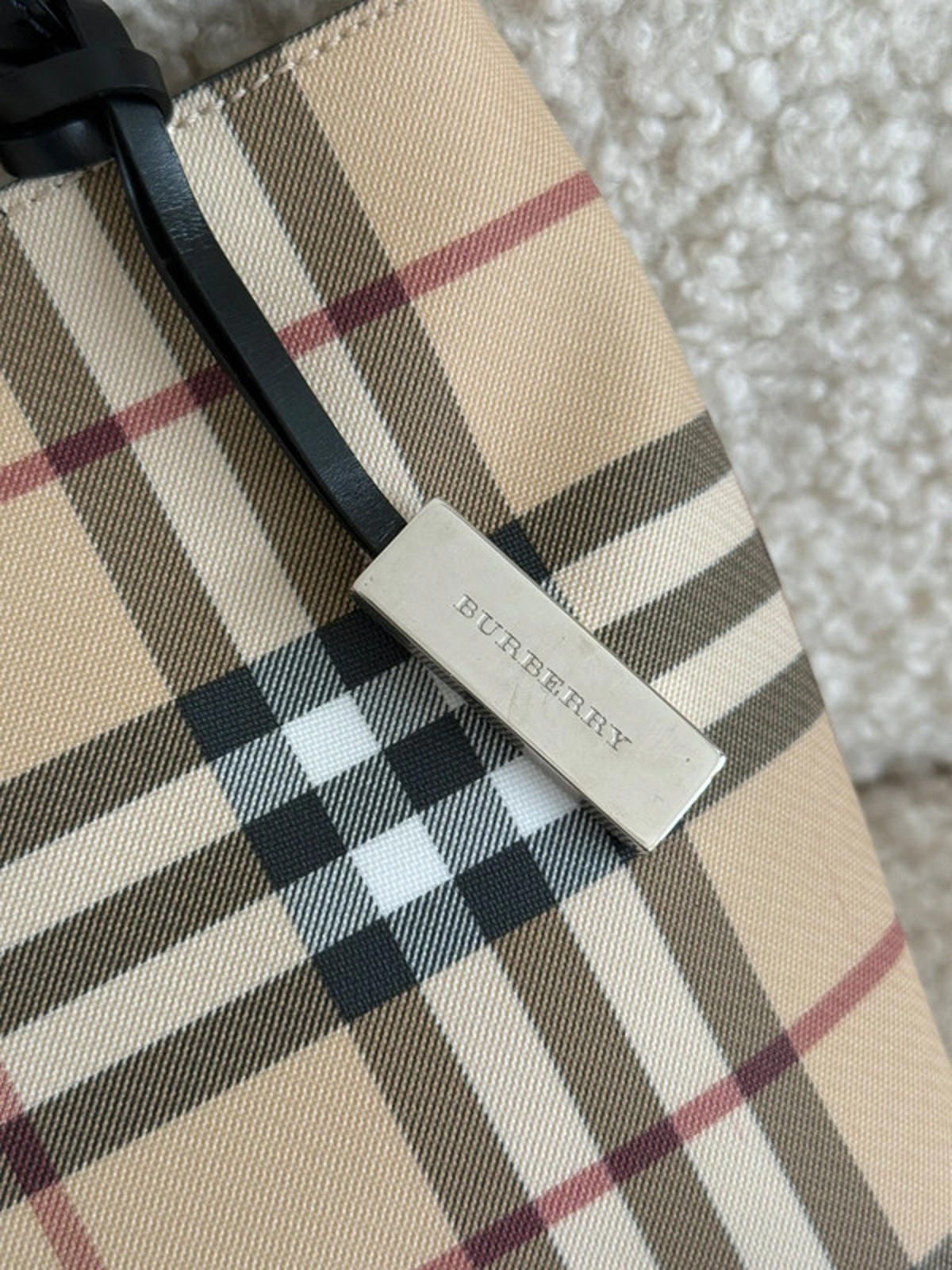 Burberry Nova Check Mini Tote