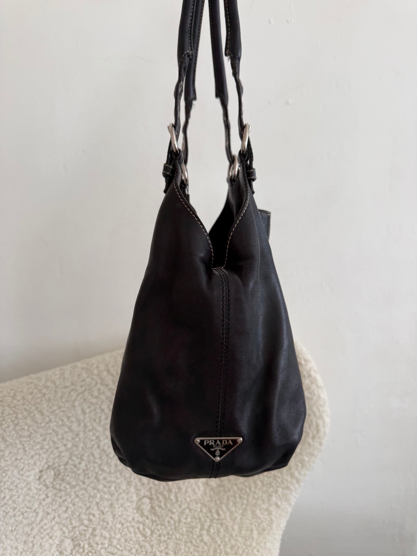 Prada Leather Shoulder Bag