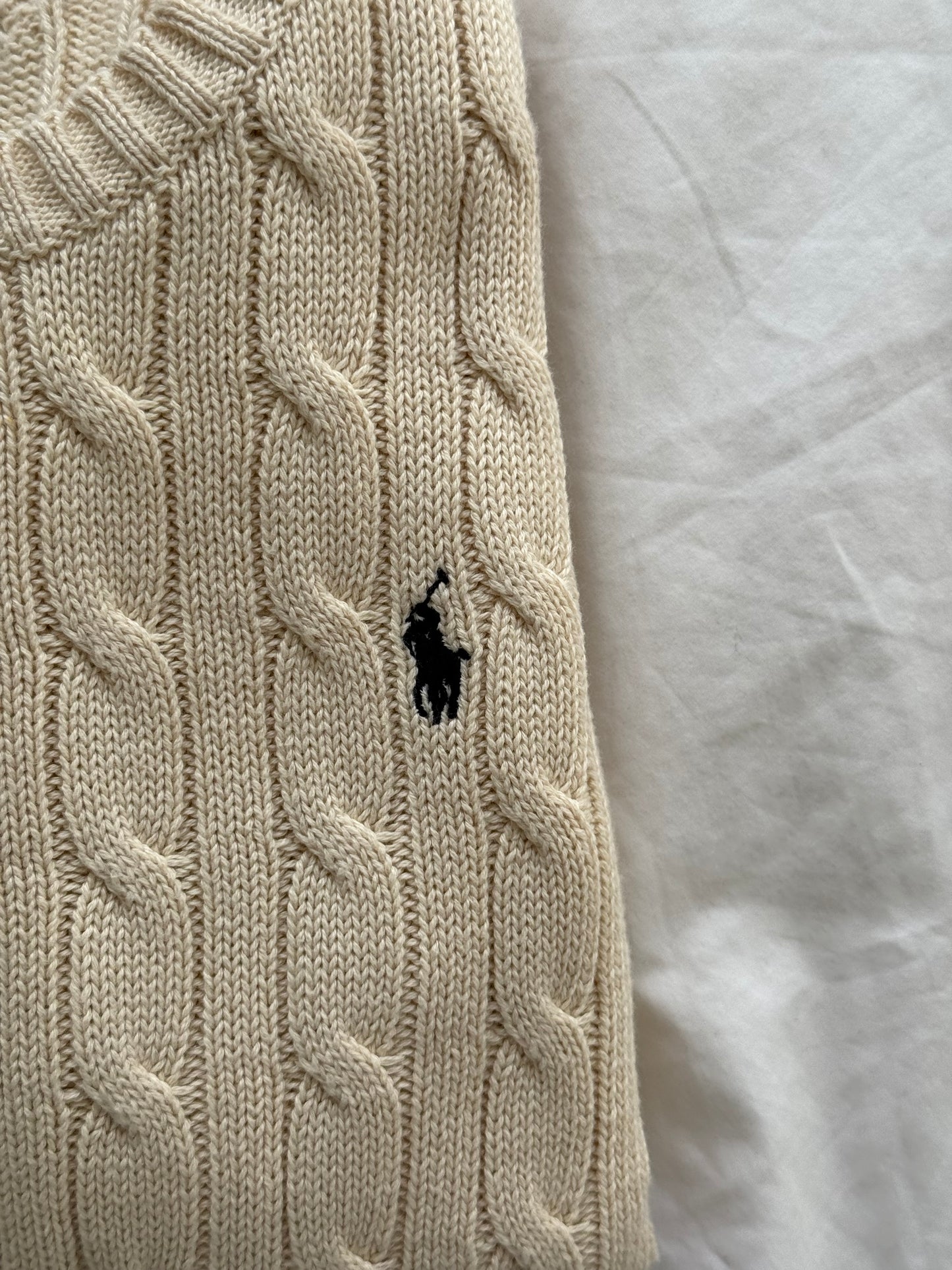 Ralph Lauren cream knit