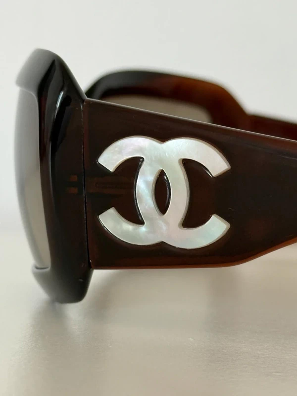 Chanel rectangular sunglasses