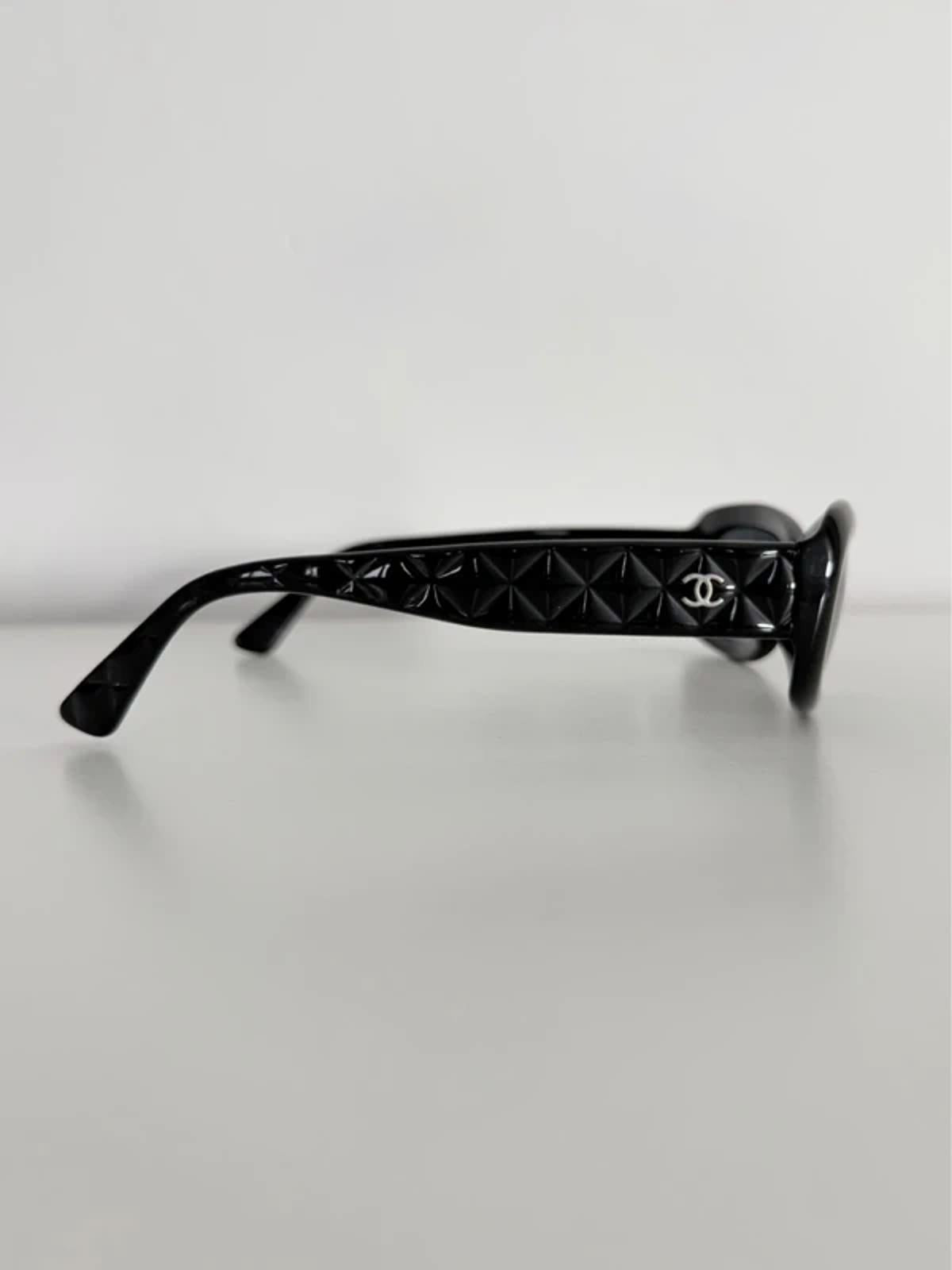 Chanel black sunglasses